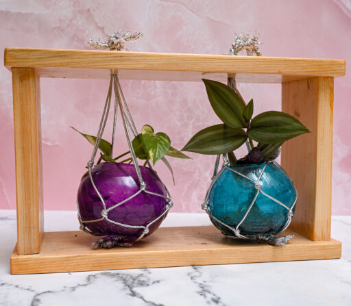 Glass planters/propagation stations