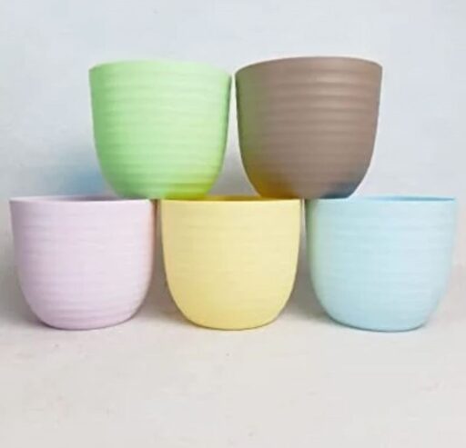 Verona Multicolor Planters – Set of 5